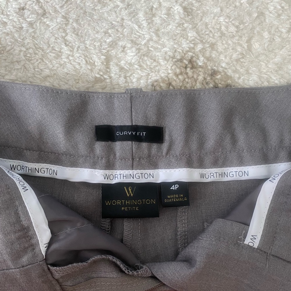 curvy fit Worthington trousers
